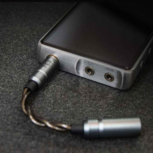 HiBy Balanced Impedance Adapter: 4.4mm to 4.4mm Balanced Earphone and Headphone Adapter (4.4)