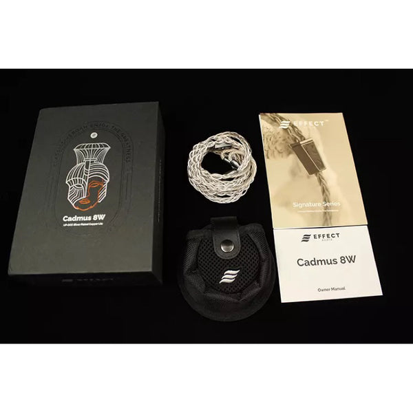 Effect Audio Cadmus Signature Series, In-Ear Monitors Upgrade Cable: Silver-Plated Copper Cable (CADMUS)