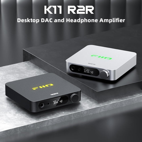 FiiO K11 R2R, Desktop DAC Headphone Amplifier: for Home Audio/PC High-Performance DAC/AMP (K11 R2R)