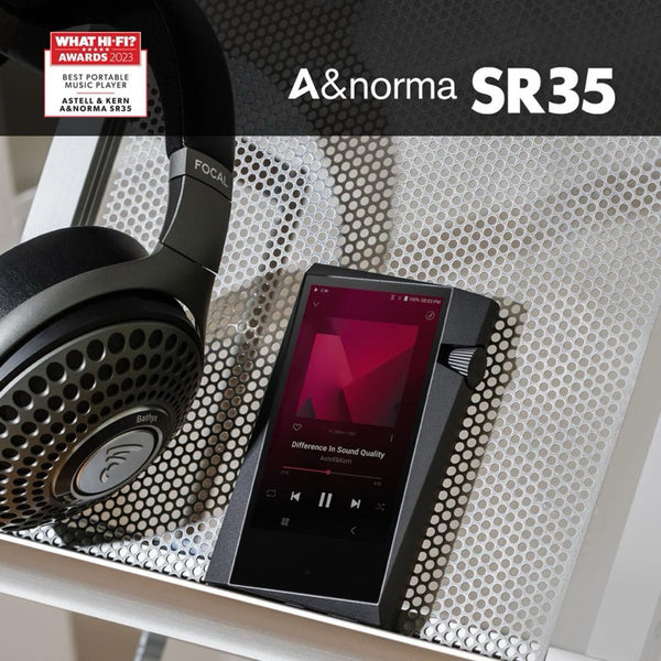 Astell&Kern A&Norma SR35, Digital Audio Player: Leather DAP Casing and DAP (Astell & Kern SR35)