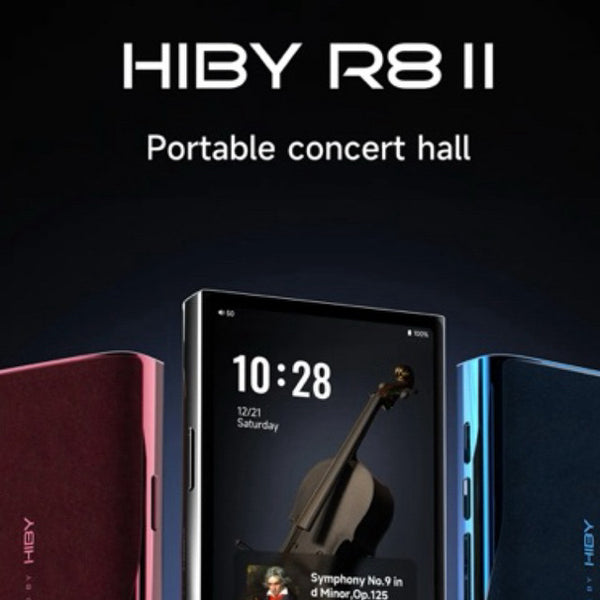 HiBy R8 II, Portable Digital Audio Player: Flagship Android 12 Music Player (R8 2)