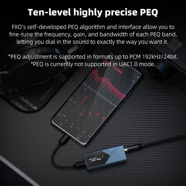 FiiO KA17, Portable Dongle DAC and Amplifier: Dual ES9069Q DAC PCM 768kHz 32bit DSD512 MQA USB DAC/AMP (KA 17)