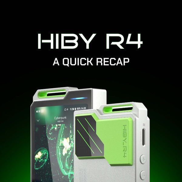 HiBy R4, Digital Audio Player: with MQA 16x, Snapdragon 665 Music Player DAP(R4)