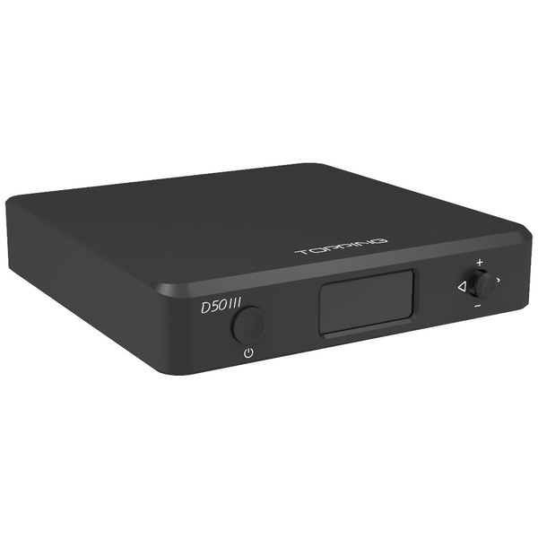 Topping D50III, Desktop Digital-to-Analog Converter Pre-Amplifier: with Remote Control HiFi DAC/PREAMP (D50 3)