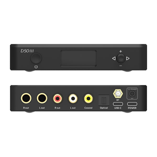 Topping D50III, Desktop Digital-to-Analog Converter Pre-Amplifier: with Remote Control HiFi DAC/PREAMP (D50 3)