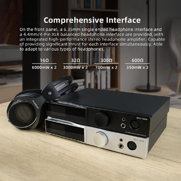 SMSL DO400, Desktop DAC & Headphone Amplifier: Full Balanced DAC/AMP (DO 400)