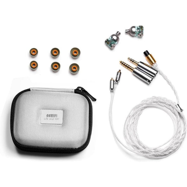 ddHifi Janus 3, Dual Connector In-Ear Monitors: Updated 2023 Edition, MMCX and 0.78mm 2-Pin Connectors IEM