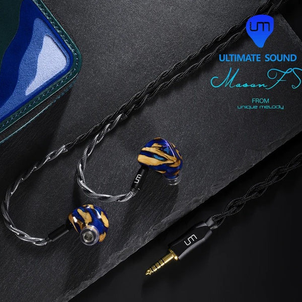 Unique Melody Mason FS, Flagship In-Ear Monitors: Universal Earphones IEM (Mason FS)