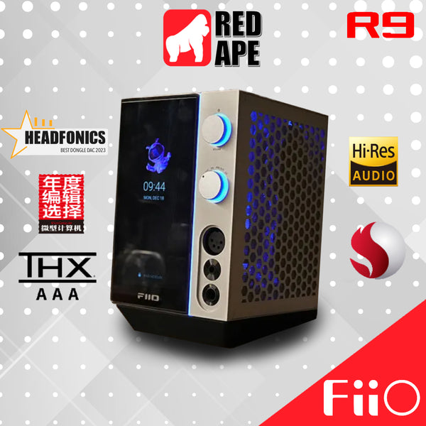 FiiO R9, Flagship All-In-One Digital Media Streamer: Desktop Digital Decoder, DAC/AMP/Network Player (R 9)