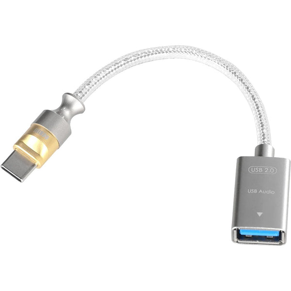 ddHifi TC07F or MFi07F, OTG Adapter Cable: 2.0 with Female USB A Decoding Cable (TC 07F, MFi 07F)