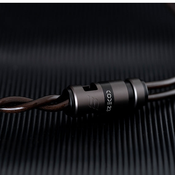 Effect Audio Code 23, In-Ear Monitor Upgrade Cable: Premium 16.5 AWG Solid Core UP-OCC Copper IEM Cable (Code 23)