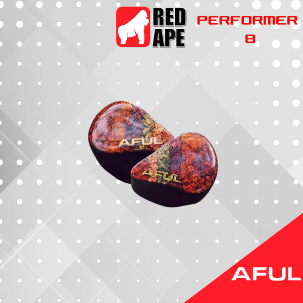 Aful Performer 8, Hybrid In-Ear Monitors: with Pressure Balance System, 7BA+1DD Earphones IEM (Performer 8)