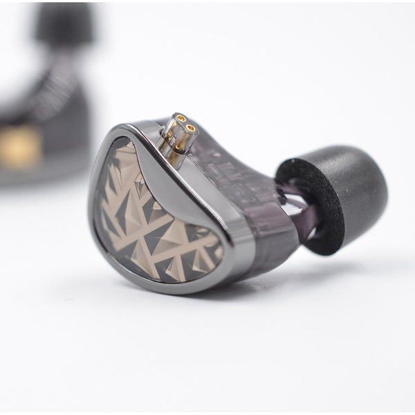 KZ AS24, In-Ear Monitors with Mic: Tunable Switch and Microphone, 24 Units Balanced Armature Earphones IEM (AS24)