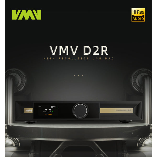 SMSL VMV D2R, Desktop Digital-to-Analog Converter: BD34301EKV ROHM Chip, High-Resolution Audio DAC (VMV D2R)