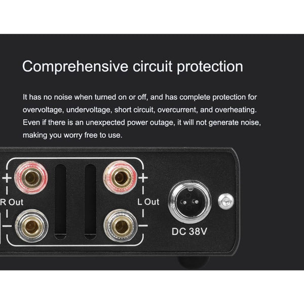 Topping PA5 II, Power Amplifier: Compact Desktop Amplifier Fully Balanced AMP (PA5 2)