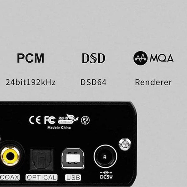 Topping E50, Desktop Digital-to-Analog Converter: DSD512 & PCM768kHz USB DAC with ES9068AS MQA Decoder (E50)