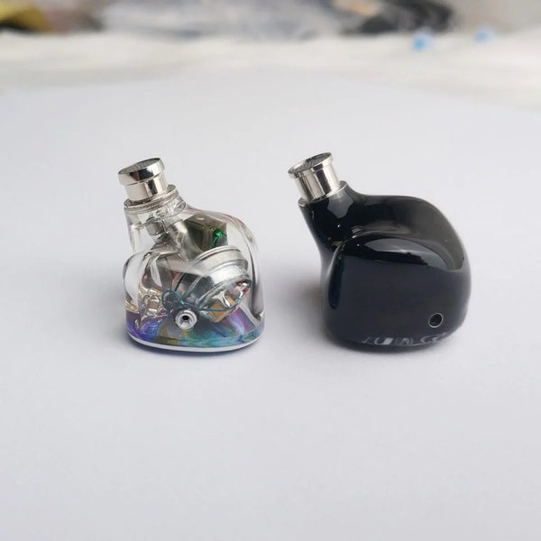 Hisenior Mega5EST, Tribrid In Ear Monitors: 2EST + 2BA +1DD Hybrid OG Version 2Pin 0.78mm Earphones IEM (Mega 5EST)