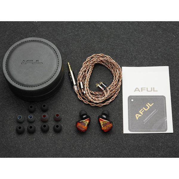 Aful Performer 8, Hybrid In-Ear Monitors: with Pressure Balance System, 7BA+1DD Earphones IEM (Performer 8)