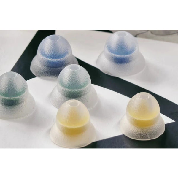 Tangzu Tang Sancai, Narrow Bore Version Replacement Silicone Eartips (3 Pairs): for IEMs Ear Tips