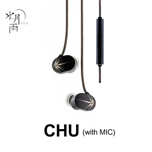 Moondrop Chu II , Chu or Chu II DSP Earphones 10mm IEM Wired Dynamic Driver HiFi In-ear Headphone