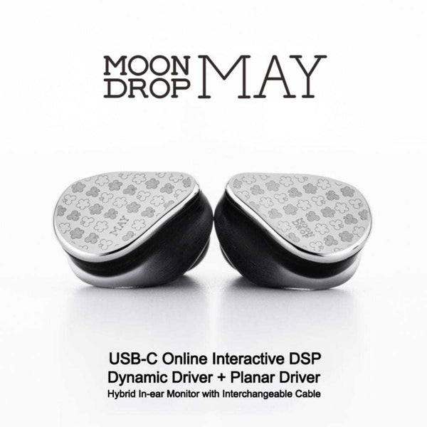 Moondrop May, In-Ear Monitors: DSP Fully Balanced DD+Planar Hybrid Earphone IEM (May)