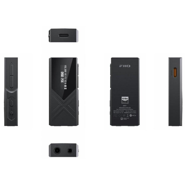 FiiO KA17, Portable Dongle DAC and Amplifier: Dual ES9069Q DAC PCM 768kHz 32bit DSD512 MQA USB DAC/AMP (KA 17)