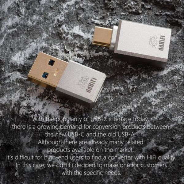 ddHifi TC01A or ddhifi TC01C USB A to USB C Converter