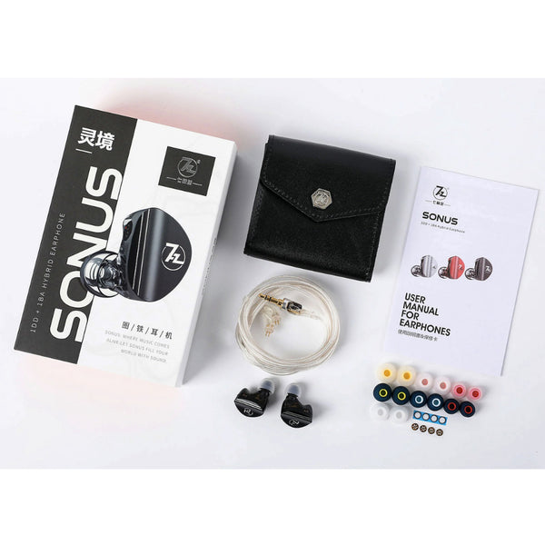 7Hz Sonus, In-Ear Monitors: 1DD+1BA Hybrid Earphones IEM (Sonus)