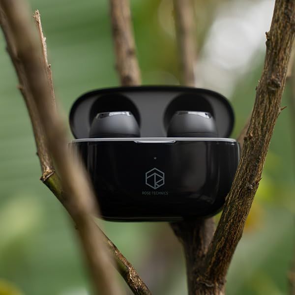 Rose Technics Ceramics, True Wireless Earbuds: 10mm DD, Bluetooth 5.3 with ENC Gaming TWS (Ceramics)