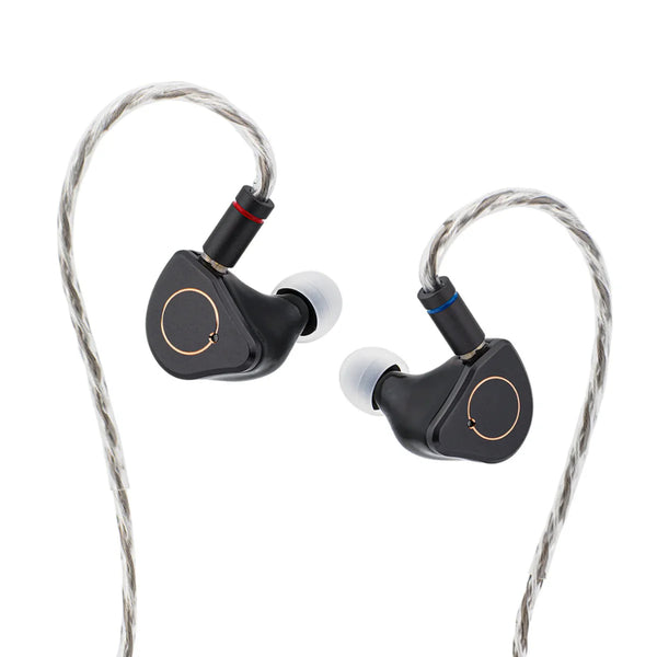 Simgot SuperMix 4, Hybrid In-Ear Monitors: 1DD + 1BA + 1 Planar + 1 PZT Earphones IEM (SuperMix 4)