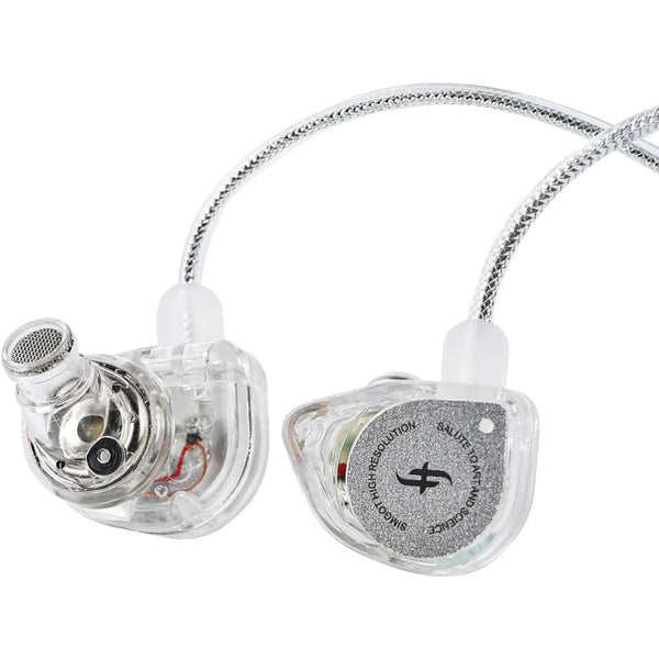 Simgot EW100 or EW100P, In-Ear Monitors: 10mm Dynamic Driver, Dual Cavity, with/without Microphone IEM (EW100, EW100P)