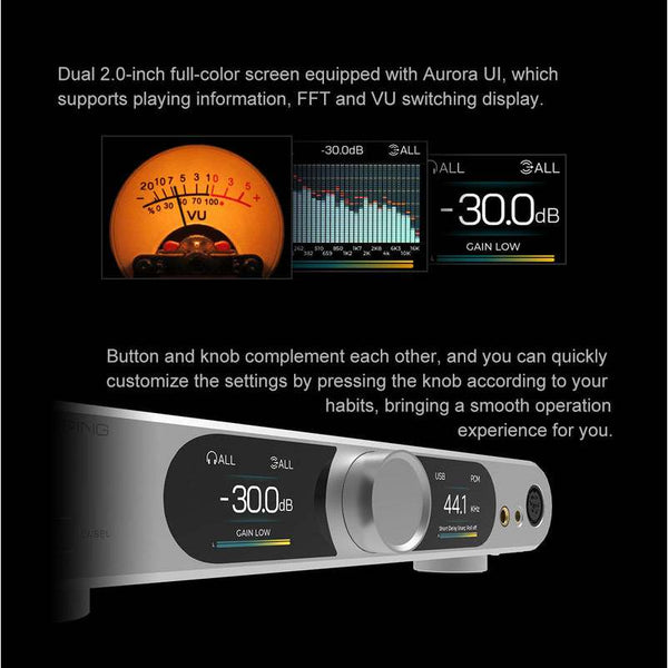 Topping DX9, Flagship DAC & Headphone Amplifier: AK4499 Balanced XLR DAC/AMP (DX 9)