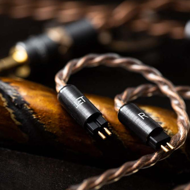 Eletech Raphael, In-Ear Monitor Upgrade Cable: Ultra High-Purity Gold-Plated IEM Cable (Raphael)