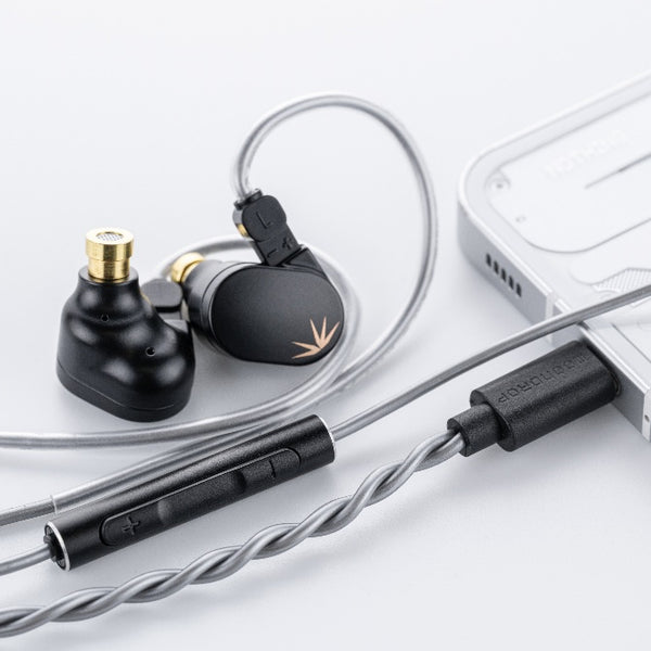 Moondrop Chu II , Chu or Chu II DSP Earphones 10mm IEM Wired Dynamic Driver HiFi In-ear Headphone