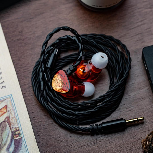 Tangzu x HBB Xuan Nv, In-Ear Monitors: 2 Dynamic Driver Earphones IEM (Xuan Nv)