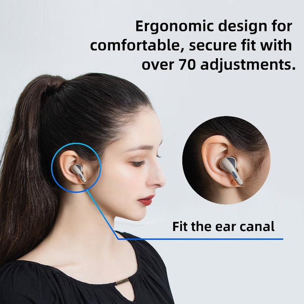 Rose Technics Earfree-i3, ANC True Wireless Earbuds: with Active Noise Cancellation Gaming TWS (Earfree i3)