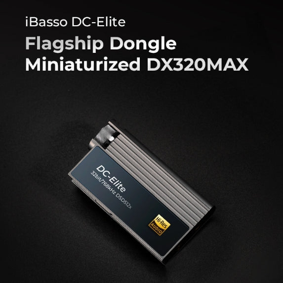 iBasso DC-Elite, Flagship Dongle DAC and Amplifier: with ROHM Portable DAC/AMP (DC Elite)