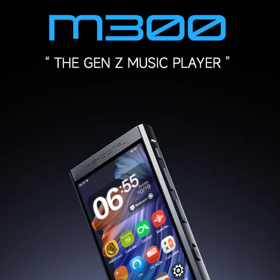 HiBy M300, Portable Digital Audio Player: Android Portable Music Player DAP (M 300)