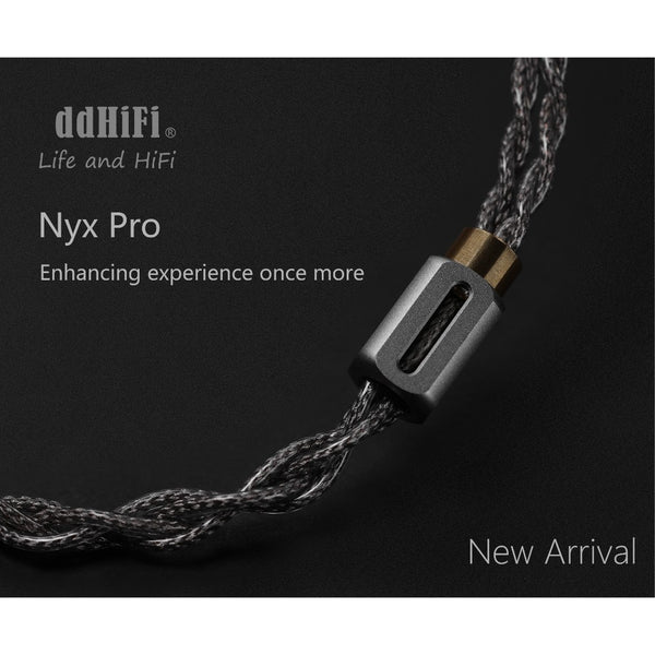 ddHifi BC130 Pro (Nyx Pro), Upgrade Cable: Shielded Earphones Cables (BC130 Pro)