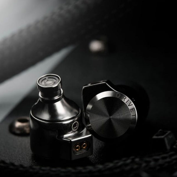 OD100, DLC Dynamic Driver In-Ear Monitors: with 2Pin Detachable Cable HiFi Earphones IEM (OD 100)