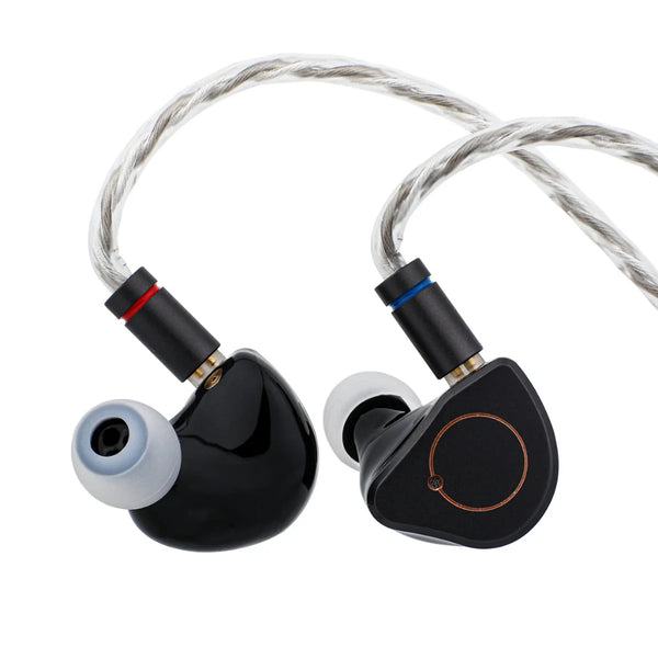 Simgot SuperMix 4, Hybrid In-Ear Monitors: 1DD + 1BA + 1 Planar + 1 PZT Earphones IEM (SuperMix 4)