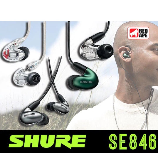 Shure SE846 Gen 2, Wired Sound Isolating Earphones: Quad High-Definition MicroDrivers Earphone (SE 846)