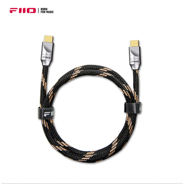 FiiO LT-TC5, Type C to Type C Audio Cable: Data and Charging Cable (80CM, LTTC5, LT TC5)