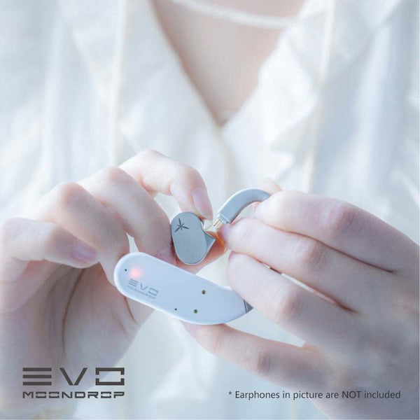 Moondrop Evo, True Wireless Bluetooth Earhook: Dual ES9318 for Moondrop, KZ, FiiO 2-Pin BLuetooth Ear Hook (Evo)