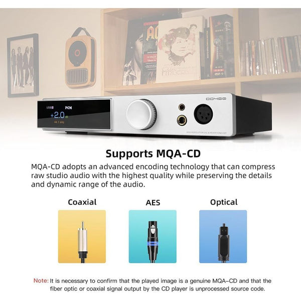 SMSL DO400, Desktop DAC & Headphone Amplifier: Full Balanced DAC/AMP (DO 400)