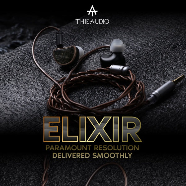 Thieaudio Elixir, In-Ear Monitors: 3D Velocity Transducer Diaphragm Dynamic Driver Earphones IEM (Elixir)