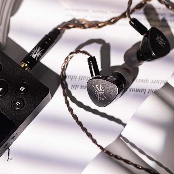 Kiwi Ears Melody, In-Ear Monitors: with 3D-Printed Shell, Detachable 2Pin 12mm Planar Driver Earphones IEM