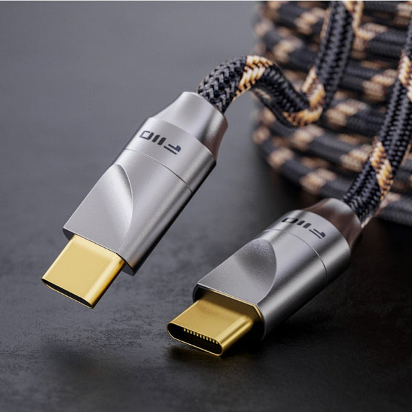 FiiO LT-TC5, Type C to Type C Audio Cable: Data and Charging Cable (80CM, LTTC5, LT TC5)