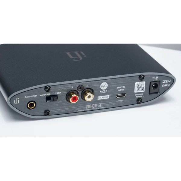 iFi Audio Zen DAC 3, DAC and Amplifier: for Home and Office Use, 4.4mm Output USB-C DAC/AMP (Zen DAC 3)