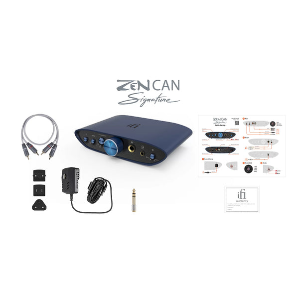 iFi Audio Zen Can Signature, Desktop Headphone Amplifier: Premium All Analog Desk-Fi AMP (Zen Can Signature)